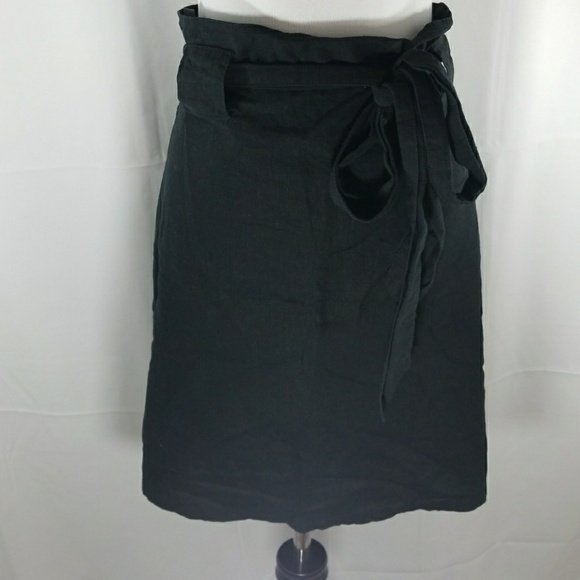 ❤️ Tulle Linen black skirt size medium - Picture 4 of 6